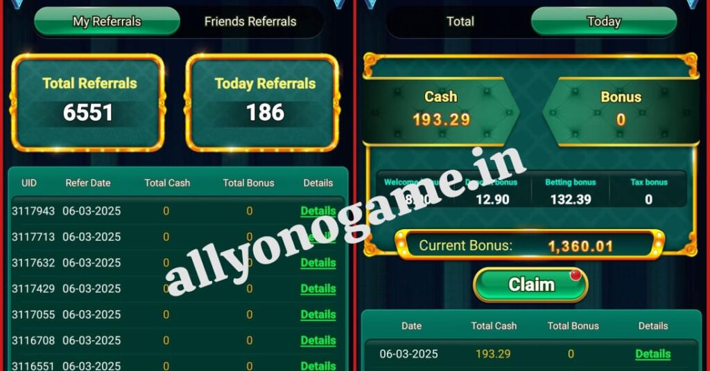 yono refer and earn